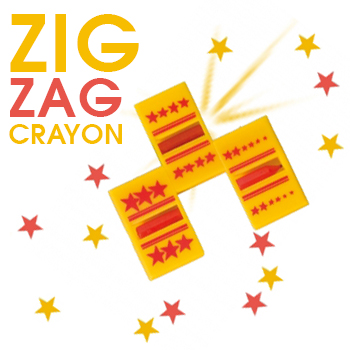 Zig Zag Crayon