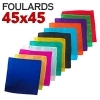Foulard en soie 45x45