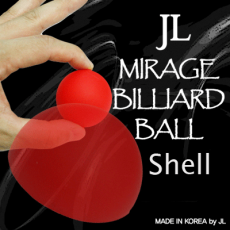 Coquille Mirage Billiard Balls  ROUGE - 2\" - 5 cm
